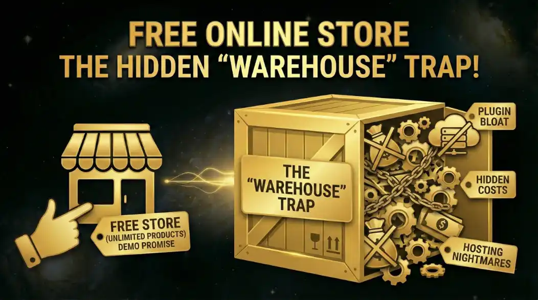 Free Free Online Store: The Hidden "Warehouse" Trap