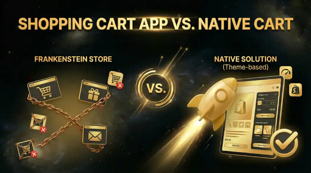 Shopping Cart App or Native Theme? The "Frankenstein Store" Warning